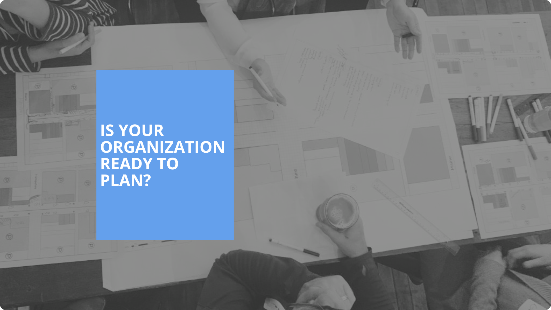 Header for ready to plan assessment